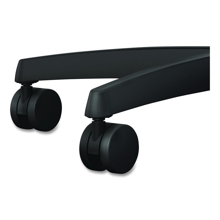Ignition 2.0 ReActiv Low-Back Task Stool, 22.88" to 31.75" Seat Height, Elysian Seat, Charcoal Back, Black Base