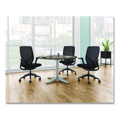 Flexion Mesh Back Task Chair, Supports Up to 300lb, 14.81" to 19.7" Seat Height, Black Seat/Back/Base
