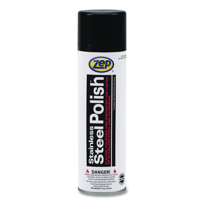 Stainless Steel Polish, 16 oz Aerosol Spray, 12/Carton