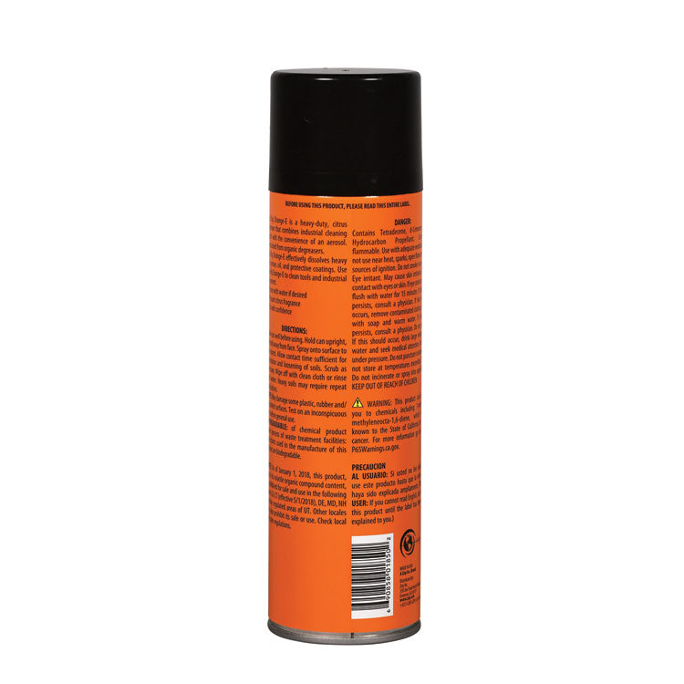Big Orange-E Aerosol, 15 oz Aerosol Spray, 12/Carton