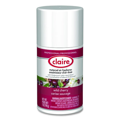 Metered Air Freshener, Cherry, 7 oz Aerosol Spray, 12/Carton