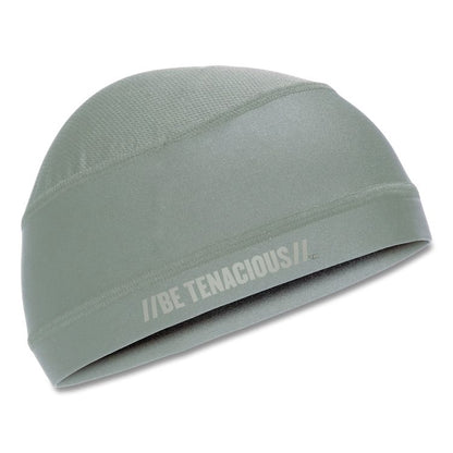 Chill-Its 6632 Performance Knit Cooling Skull Cap, Polyester/Spandex, One Size Fits Most, Gray
