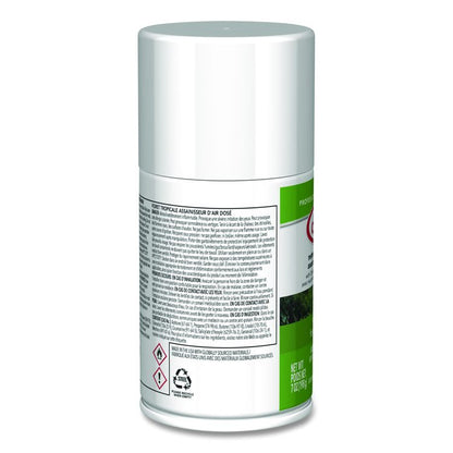 Metered Air Freshener, Rainforest, 7 oz Aerosol Spray, 12/Carton
