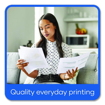 High-Bright Multipurpose Paper, 20 lb Bond Weight, 8.5 x 11, White, 500 Sheets/Ream, 10 Reams/Carton