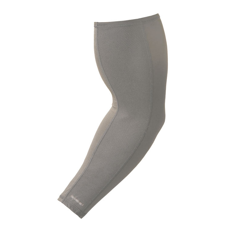 Chill-Its 6690 Performance Knit Cooling Arm Sleeve, Polyester/Spandex, X-Large, Gray, Pair