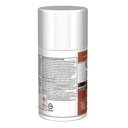 Metered Air Freshener, Cinnamon, 7 oz Aerosol Spray, 12/Carton