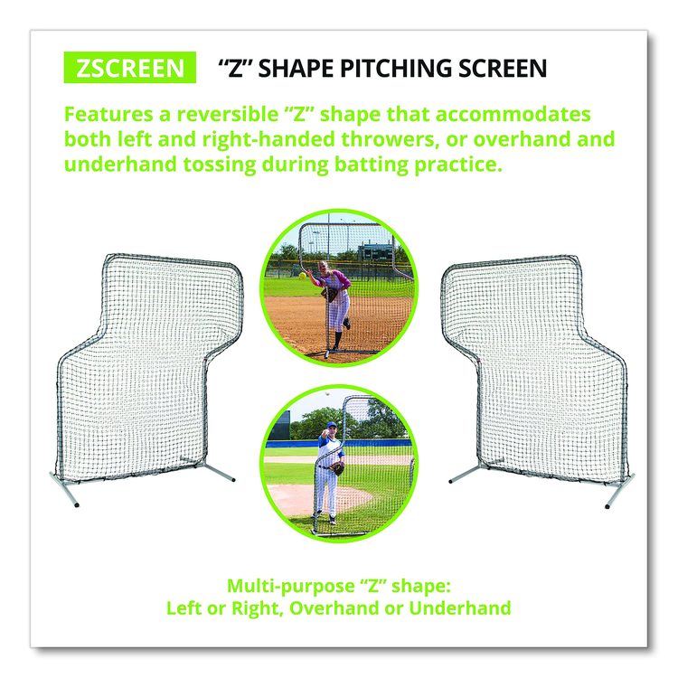 Z Pitching Screen, 7 ft x 5 ft