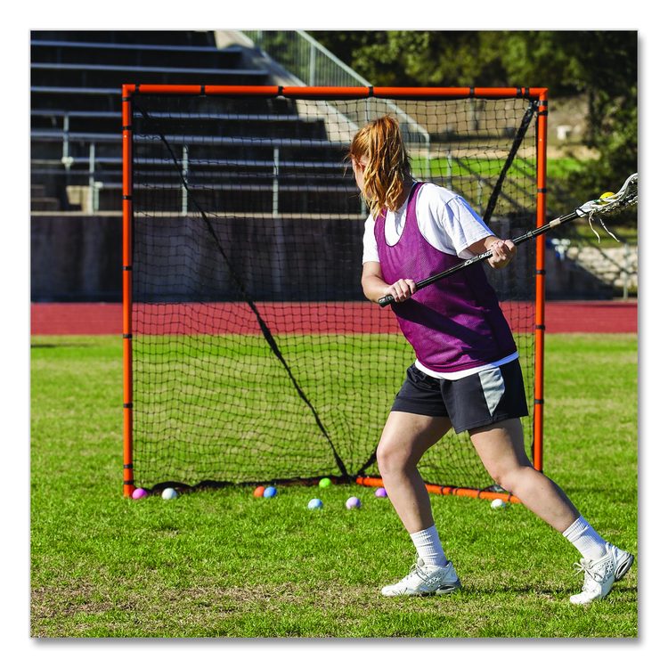 Backyard Lacrosse Goal and Net, 6 ft x 6 ft, 1.5" dia Frame