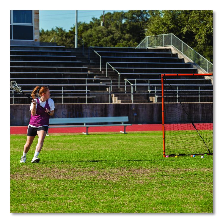 Backyard Lacrosse Goal and Net, 6 ft x 6 ft, 1.5" dia Frame