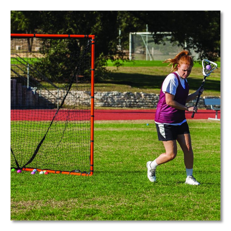 Backyard Lacrosse Goal and Net, 6 ft x 6 ft, 1.5" dia Frame