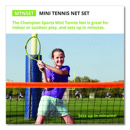 Mini Tennis Net Set, 2.8 ft x 10 ft