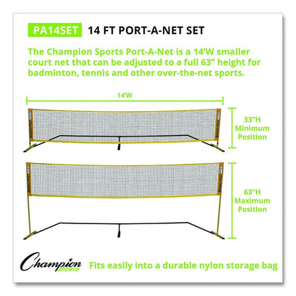 Rhino Port-A-Net Set, 36" to 60" x 168"