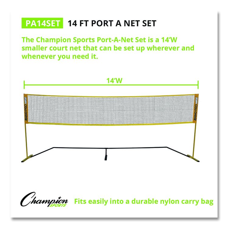 Rhino Port-A-Net Set, 36" to 60" x 168"