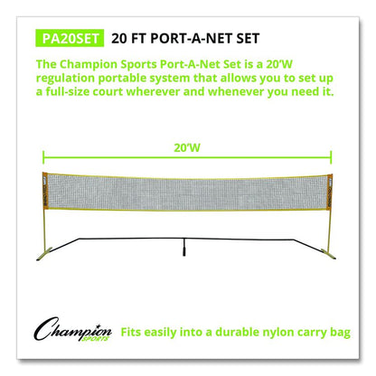 Rhino Port-A-Net Set, 36" to 60" x 240"