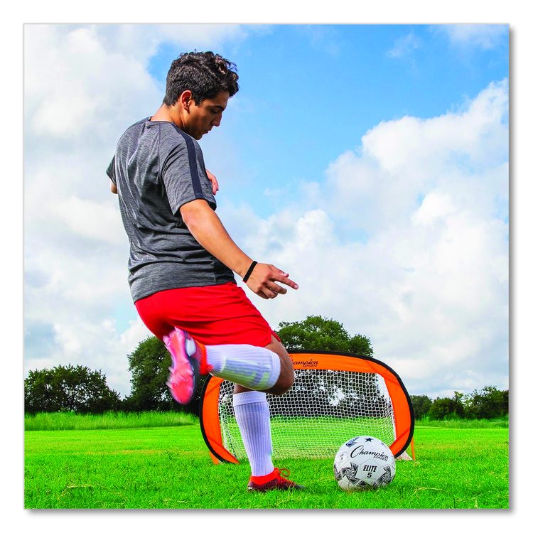 Pop Up Soccer Goal, 4 ft x 2 ft, Pair