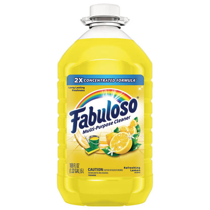 Multi-use Cleaner, Lemon Scent, 169 oz Bottle, 3/Carton