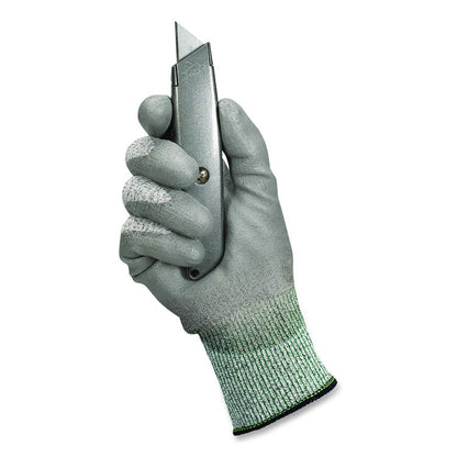 G60 Level 3 Economy Cut Resistant Gloves, EN388: 4X42B, 9" Long, Large (Size 9), Gray/Marled Gray, 12 Pairs/Carton