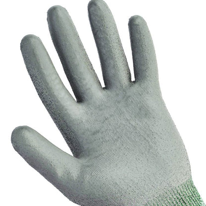 G60 Level 3 Economy Cut Resistant Gloves, EN388: 4X42B, 9" Long, X-Large (Size 10), Gray/Marled Gray, 12 Pairs/Carton