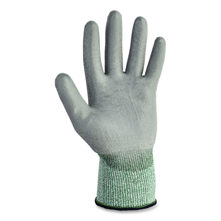 G60 Level 3 Economy Cut Resistant Gloves, EN388: 4X42B, 9" Long, X-Large (Size 10), Gray/Marled Gray, 12 Pairs/Carton