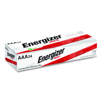 MAX AAA Alkaline Batteries, 1.5 V, 4/Pack, 6 Packs/Box