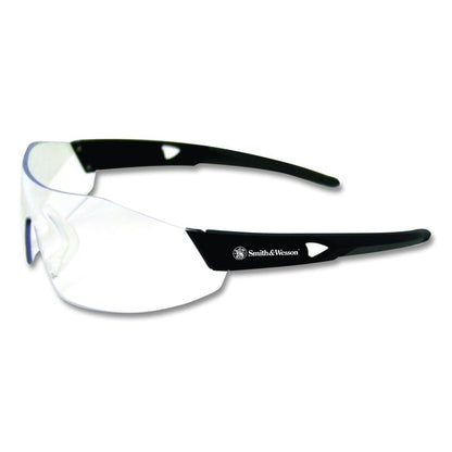 44 Magnum Safety Glasses, Frameless, Clear Single Lens, 12/Box