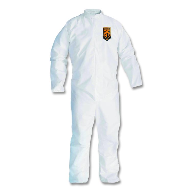 A30 Breathable Splash and Particle Protection Coveralls, 3X-Large, White, 21/Carton