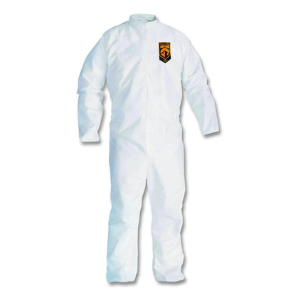 A30 Breathable Splash and Particle Protection Coveralls, 3X-Large, White, 21/Carton