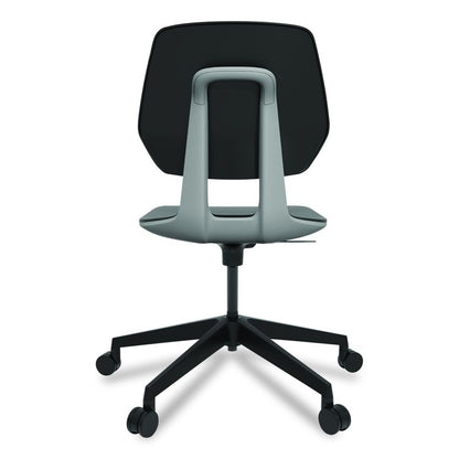 Commute Chair T-Bar Arm Set, Black, 2/Set