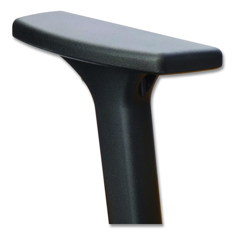 Commute Chair T-Bar Arm Set, Black, 2/Set