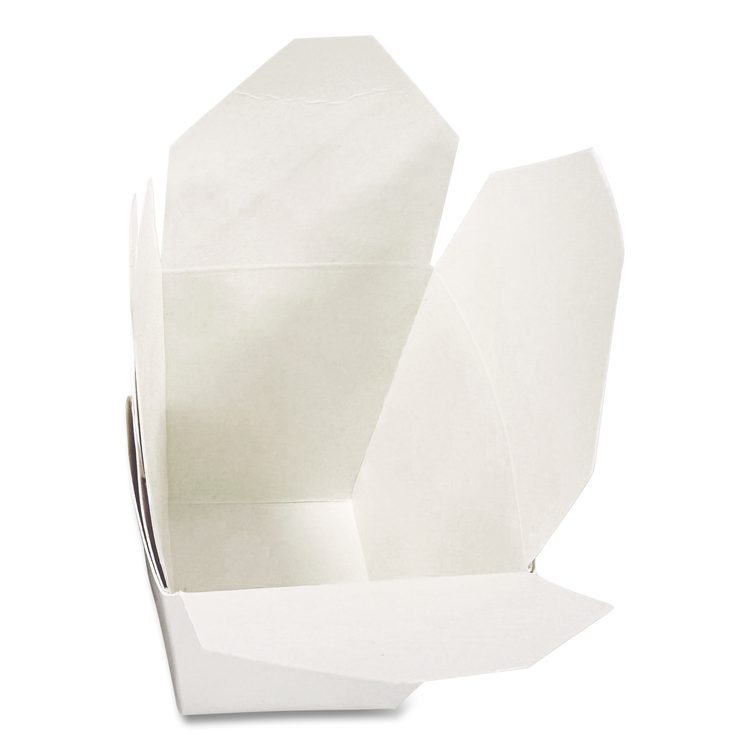 Food Pail, 16 oz, 3.63 x 3 x 3.5, White, Paper, 400/Carton
