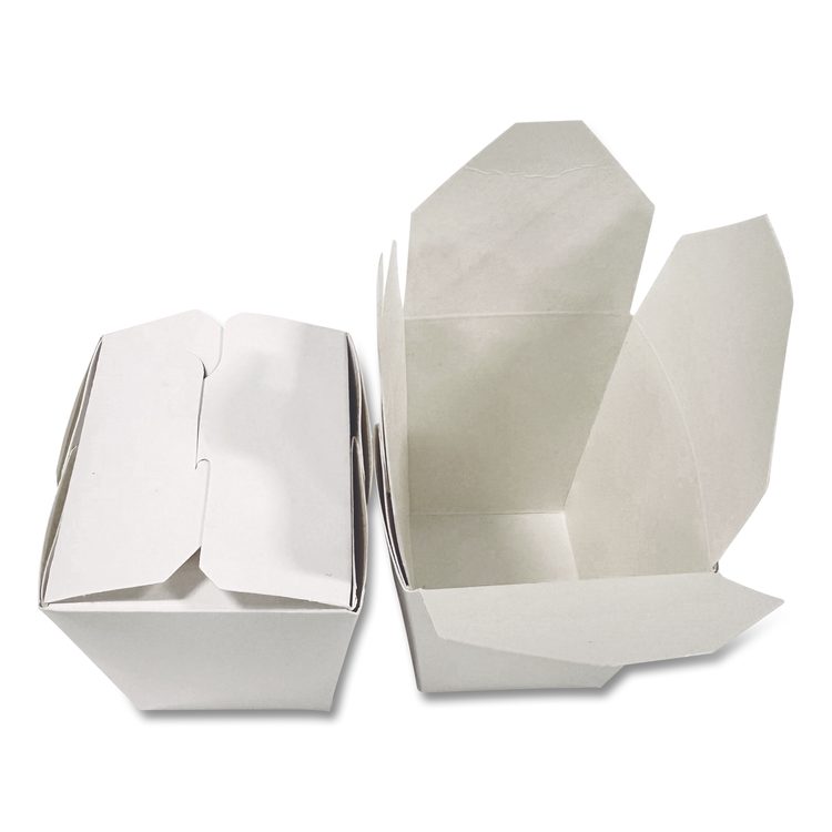 Food Pail, 16 oz, 3.63 x 3 x 3.5, White, Paper, 400/Carton