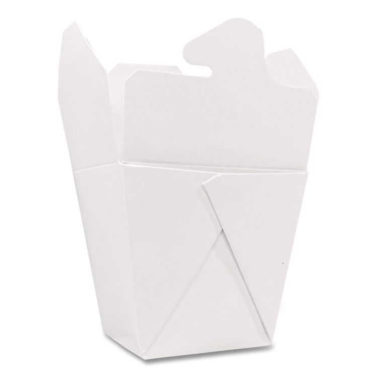 Food Pail, 16 oz, 3.63 x 3 x 3.5, White, Paper, 400/Carton