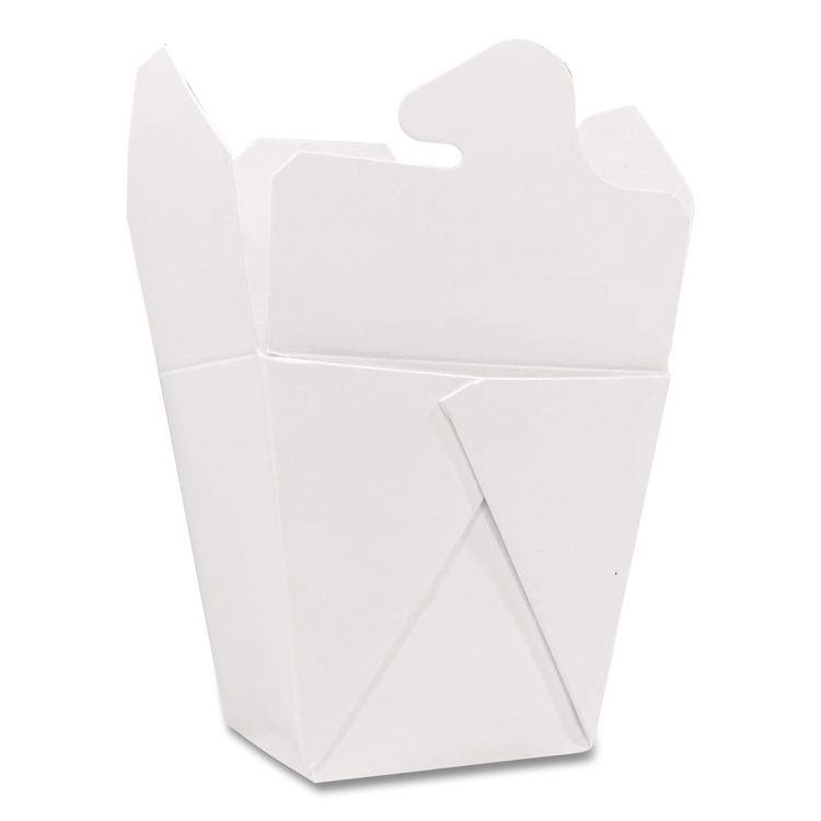 Food Pail, 32 oz, 4 x 3.69 x 4.55, White, Paper, 400/Carton