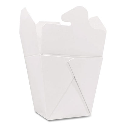 Food Pail, 26 oz, 3.63 x 3 x 3.5, White, Paper, 400/Carton