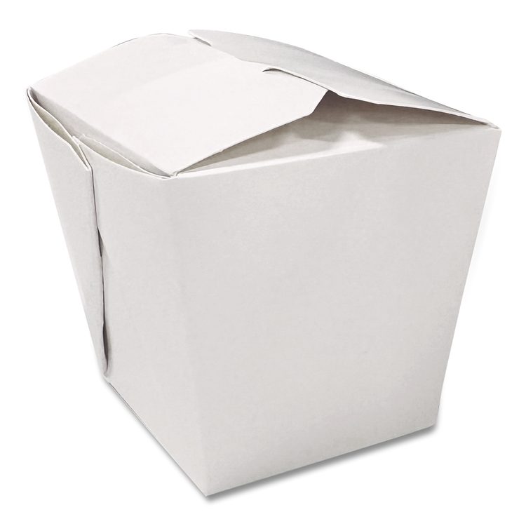 Food Pail, 32 oz, 4 x 3.69 x 4.55, White, Paper, 400/Carton