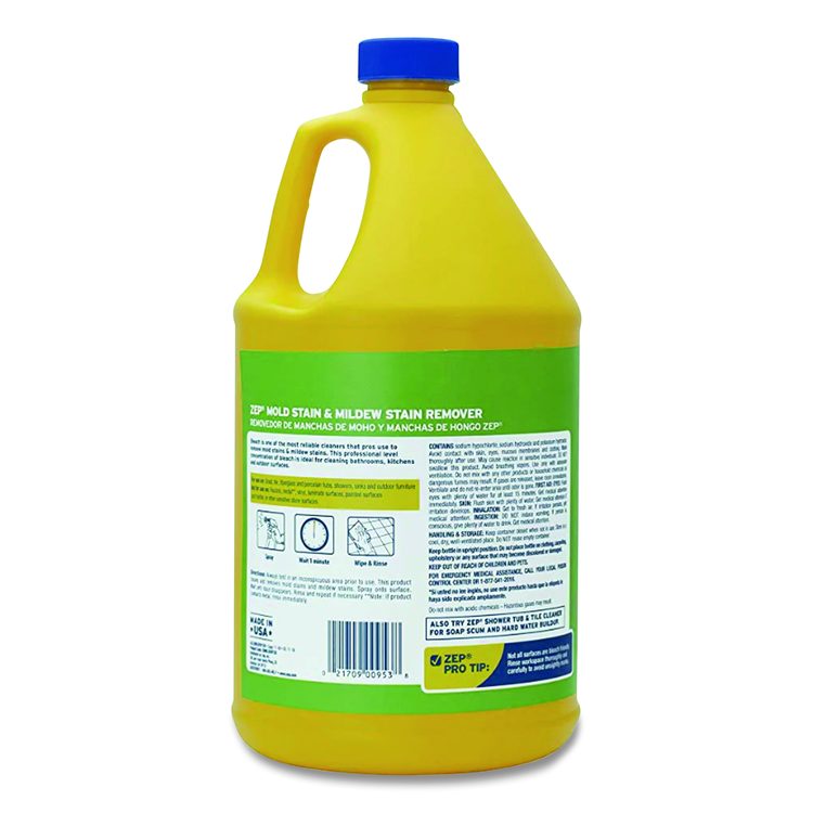Mold Stain and Mildew Stain Remover, 1 gal Bottle