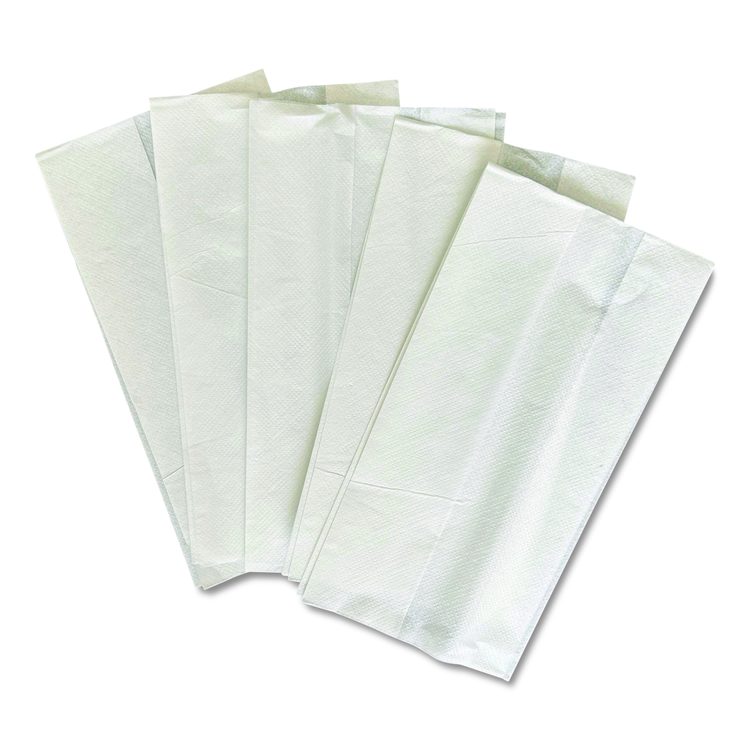 Tall-Fold Napkins, 1-Ply, 5.98 x 11.38, White, 10,000/Carton