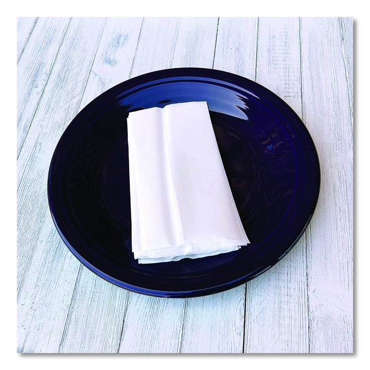 Tall-Fold Napkins, 1-Ply, 5.98 x 11.38, White, 10,000/Carton