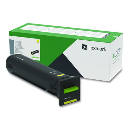 72K0XYG (CS82X) Extra High-Yield Return Program Toner, 22,000 Page-Yield, Yellow