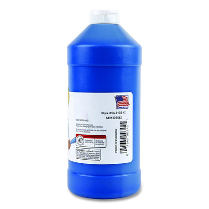 Artista II Washable Tempera Paint, Blue, 32 oz Bottle