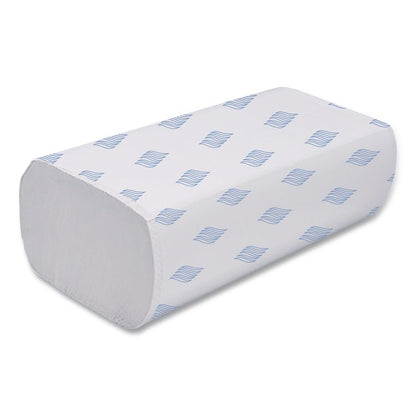 Multifold Towels, 1-Ply, 9.25 x 9.05, White, 250/Pack, 16 Packs/Carton