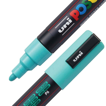 Water-Based Paint Markers, Medium Bullet Tip, 1.8 mm/2.5 mm, Assorted Colors, 8/Set