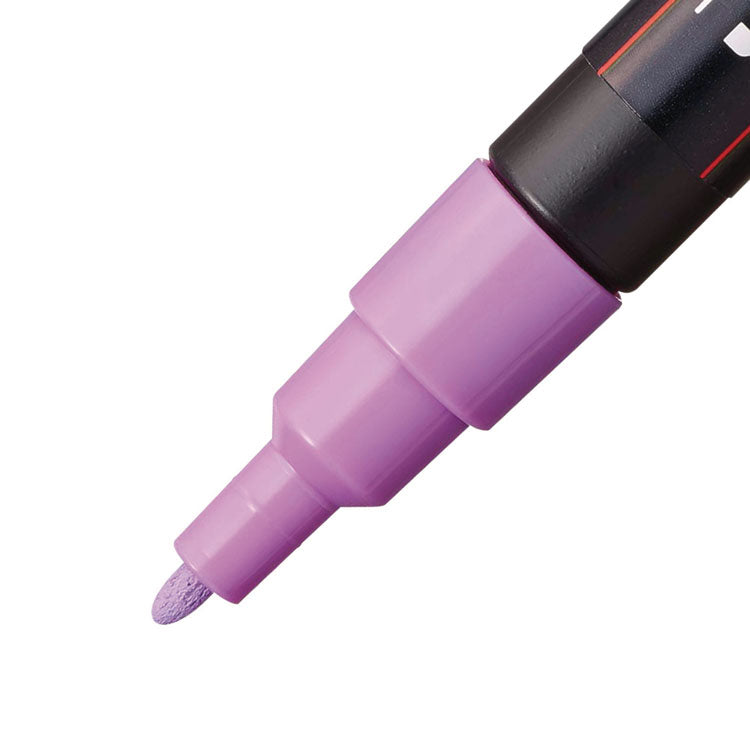 Water-Based Paint Markers, Fine Bullet Tip, 0.9 mm/1.3 mm, Assorted Colors, 8/Set