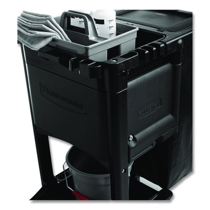 Cleaning Cart Locking Door Kit, Black