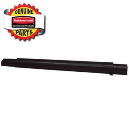Left Side Upright Leg for Janitor Cart, Plastic, Black