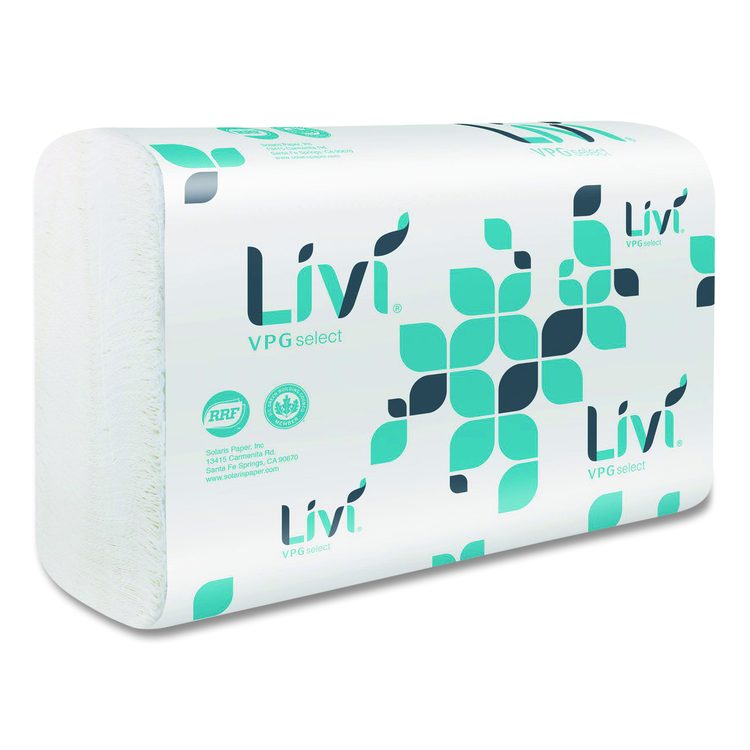 Multifold Towel, 1-Ply, 9.45 x, 9.06, White, 250/Pack, 16 Packs/Carton