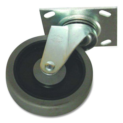 5-Inch Swivel Caster, Gray