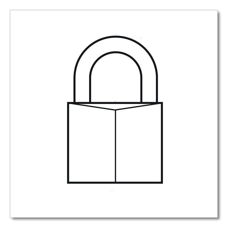 Three-Pin Brass Tumbler Locks, 0.75" Wide, 2 Locks and 2 Keys, 2/Pack