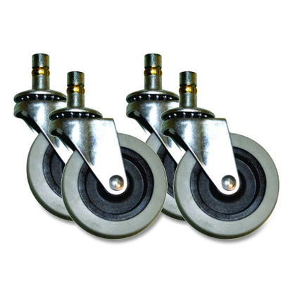 SRP Caster Kit, Four 2.5" Wheels, Gray
