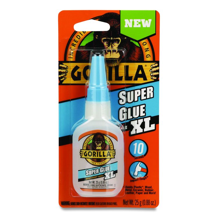Super Glue, 0.88 oz, Dries Clear